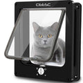 Cat Magnetic Pet Door 4 Way Lock Y730