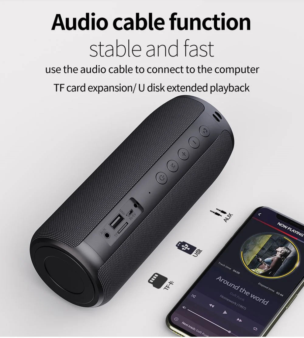 Waterproof Bluetooth Portable Wireless Speaker N525