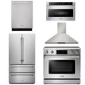 36 Electric Range, Range Hood, Microwave, Refrigerator, Dishwasher L5290