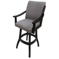 Mojave Gray Swivel Wood Extra Tall Bar Stool J174