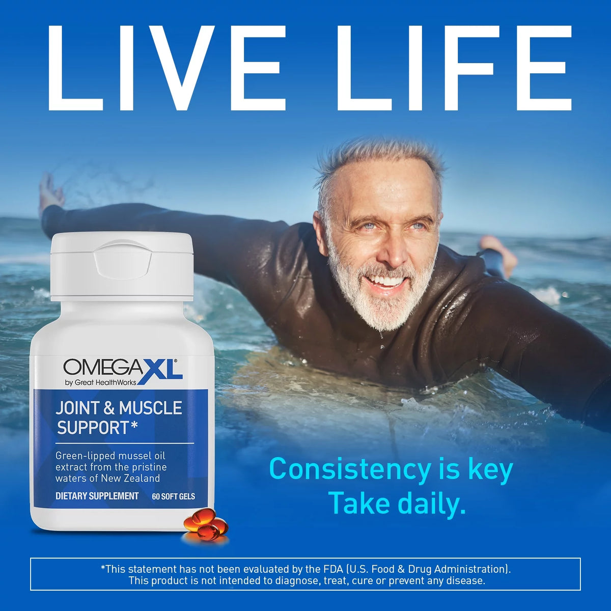 Green-Lipped Mussel Oil 60 Softgels F395