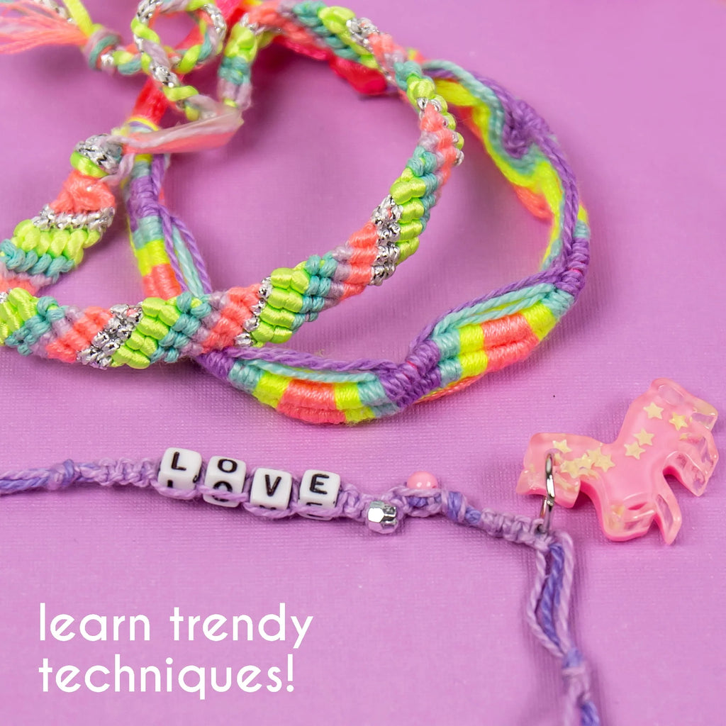 Unicorn Friendship Bracelet Making Kit C414484