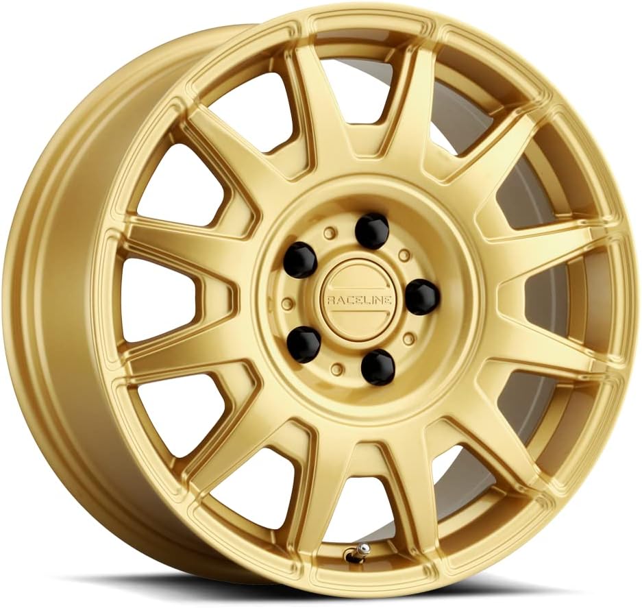 Satin Black 15X75X114.3 12 Spoke Aluminum Wheel D316