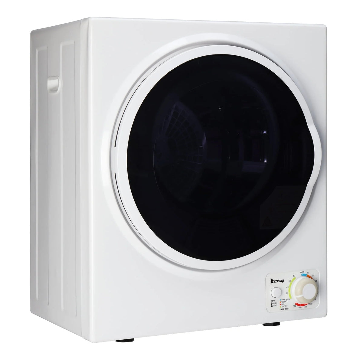 850W 1.6cu ft Front Load Electric Clothes Dryer with Stainless Steel Tub G691