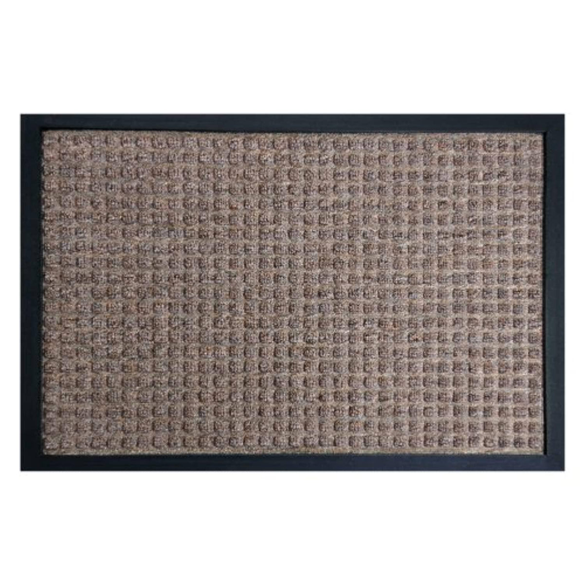 Brown 36 in. x 60 in. Rubber Backed Carpet Mat R288112