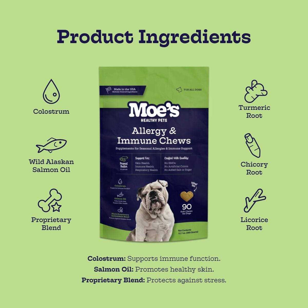 Chicken Flavor Immunity Bites Chews for Dogs T7415