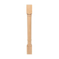 Unfinished Solid Red Oak Kitchen Island Leg J3131
