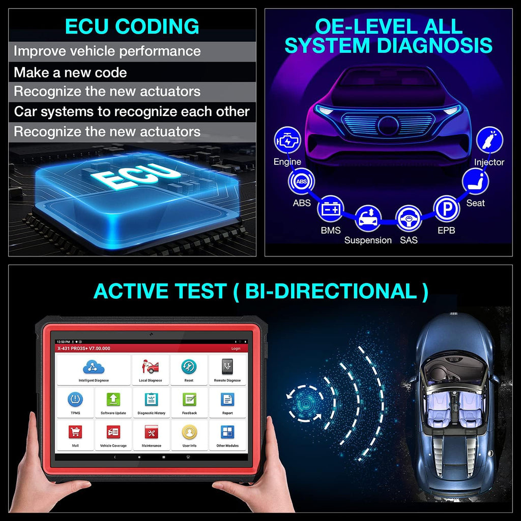 Bi-Directional Automotive Scan Tool V81485