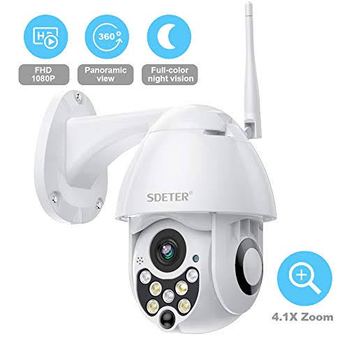 1080p PTZ WiFi Security Camera D1127