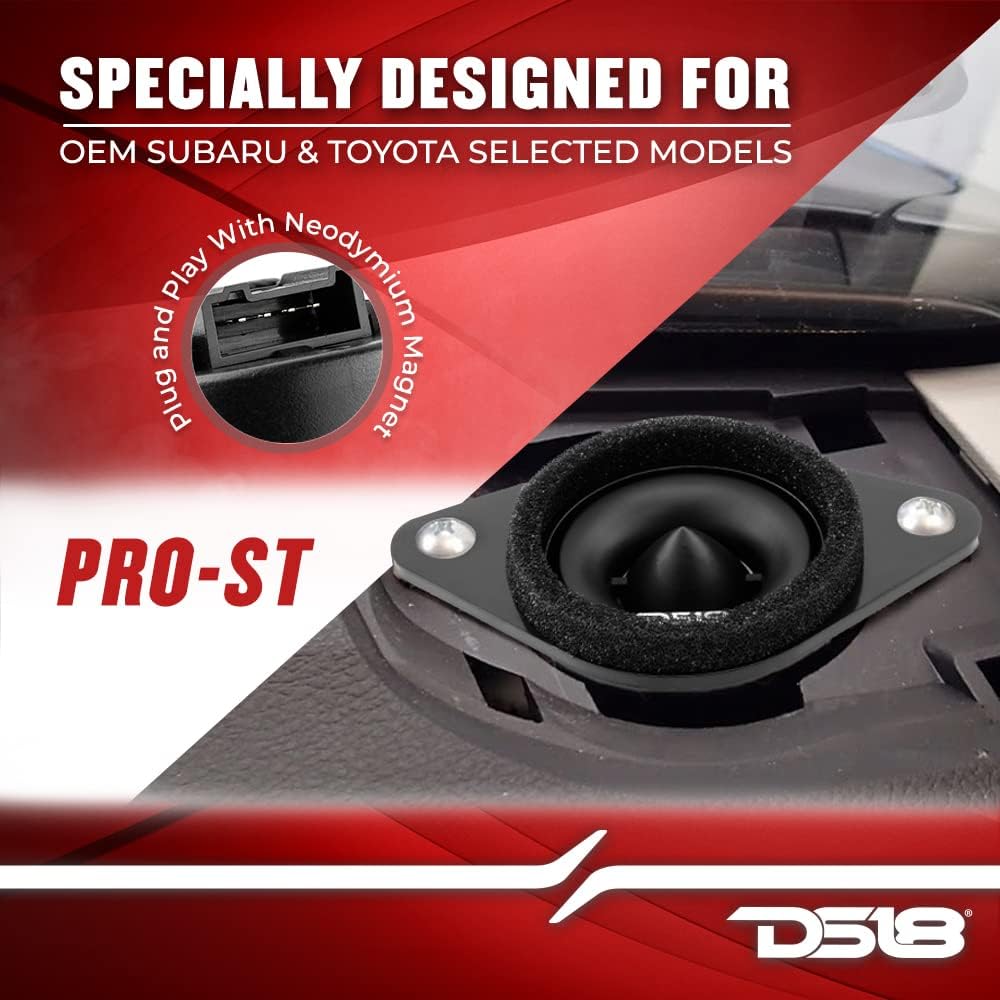 Bullet Compression Tweeters with Crossovers (Pair) X589