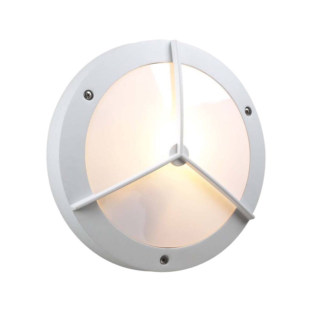 White One Light Outdoor Fixture U86678