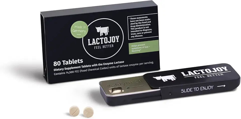 80 Pieces Lactase Pills Vegan Y373844