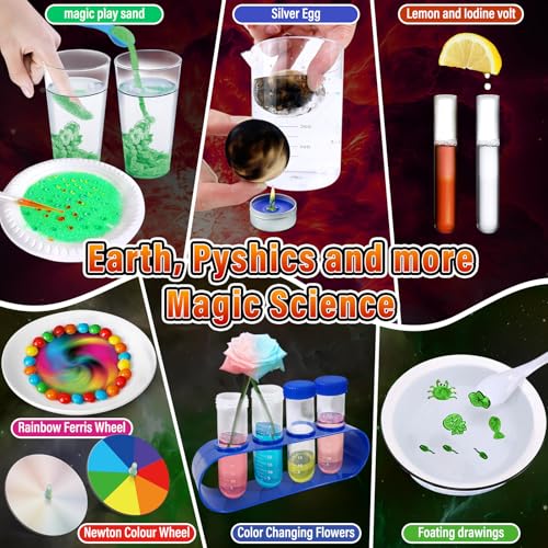 Science Kits for Kids, Erupting Volcano, Chemistry Set, Space Project Q844