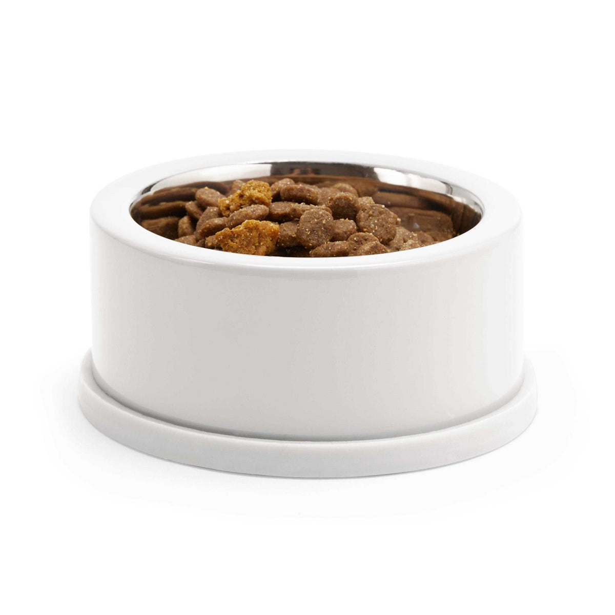 Stainless-Steel Grey Dog Bowl A9582