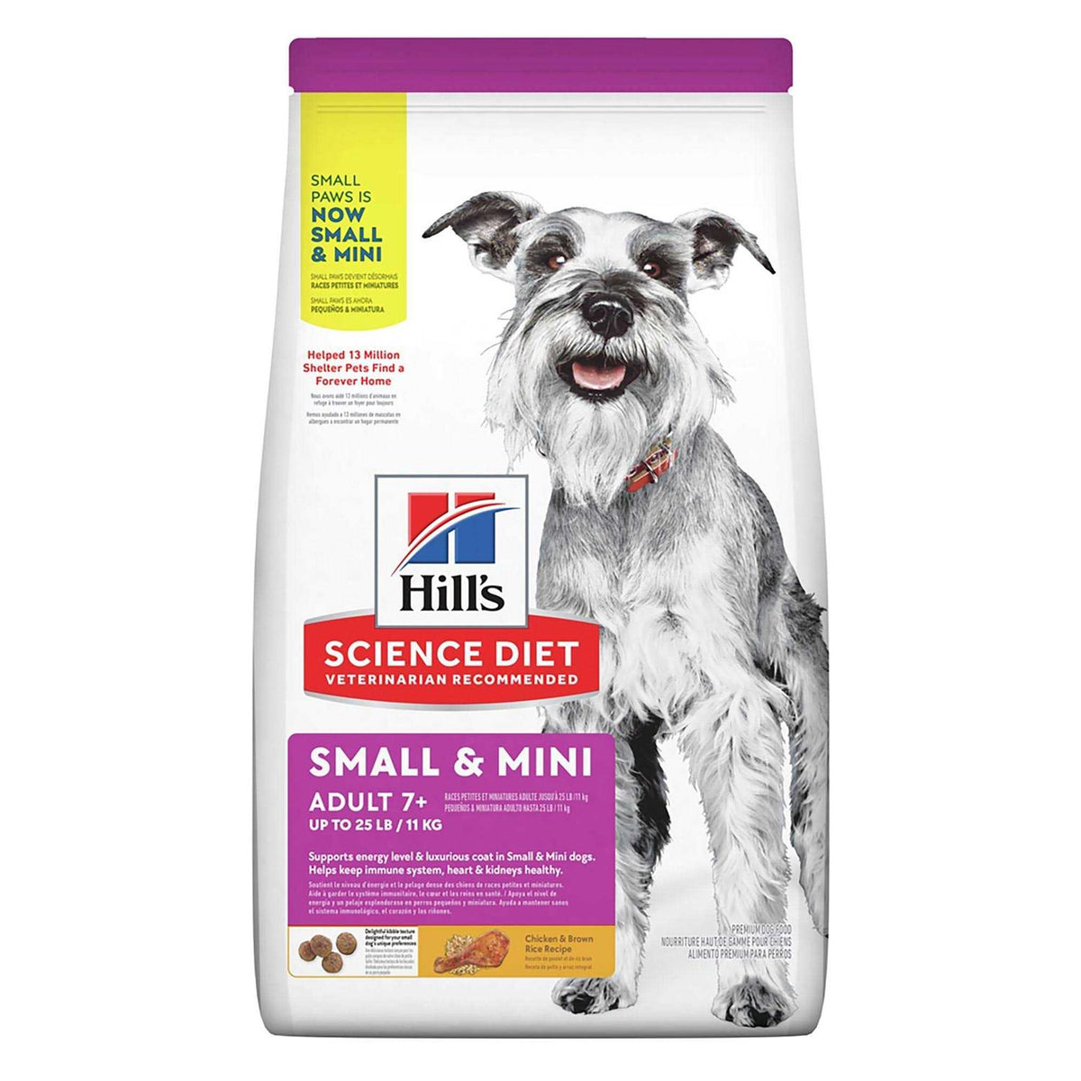 Adult 7+ Small Paws Dog Food K801792