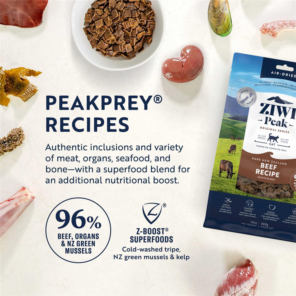 Air Dried Beef Cat Food X5225