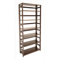 67 in. High Folding Bookcase Mocha Walnut P969304