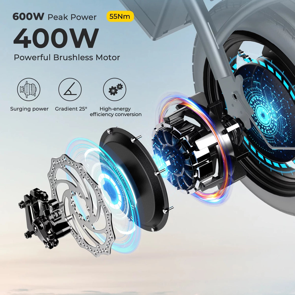 Folding Electric Bike 36V 10Ah 400W L4235