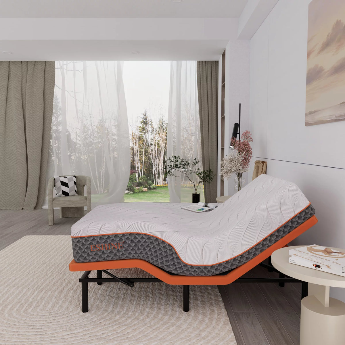 14 inch Memory Foam Hybrid Mattress Queen W5744