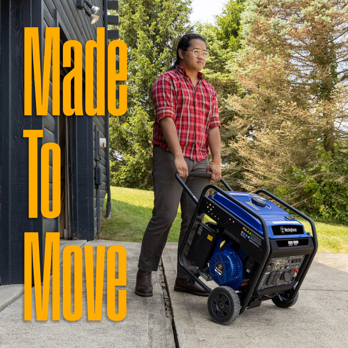 10,000 Peak Watt Portable Inverter Generator L6104