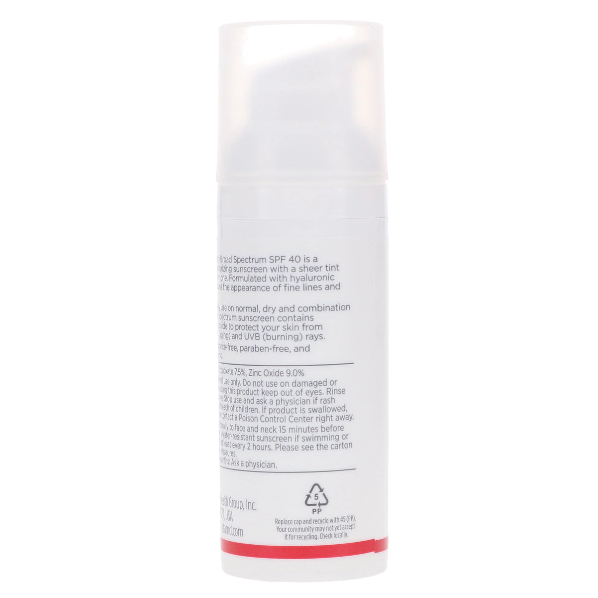 SPF 40 Tinted Moisturizing Facial Sunscreen 1.7 oz U52999