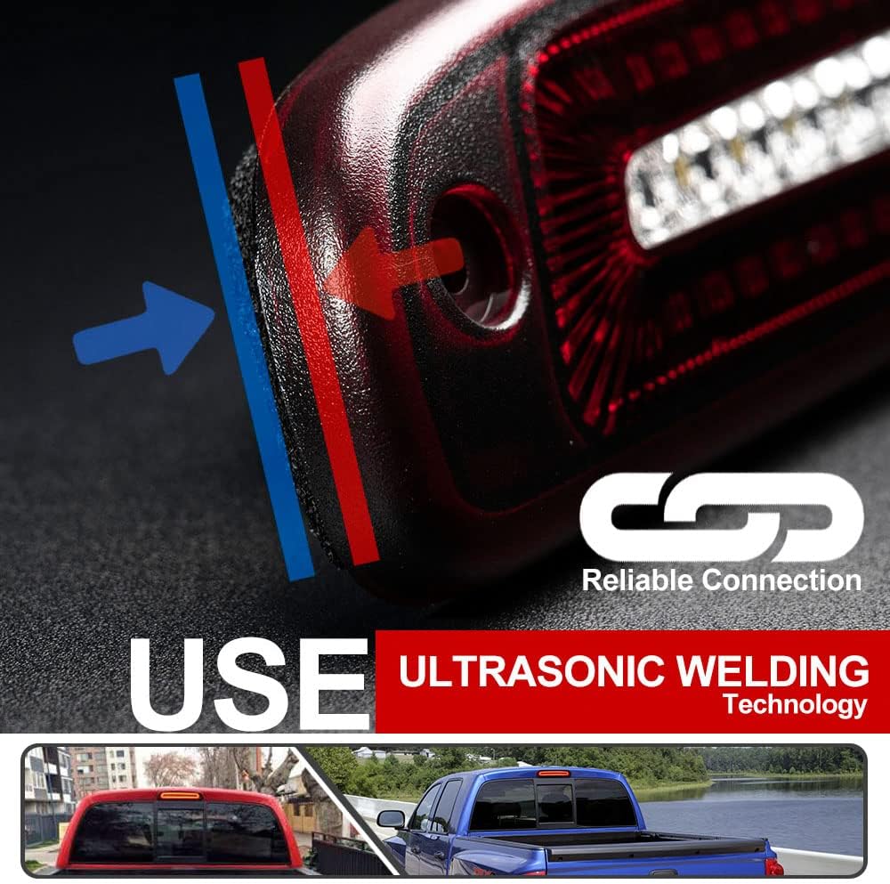 Red LED Third Brake Light with Strobe H5811