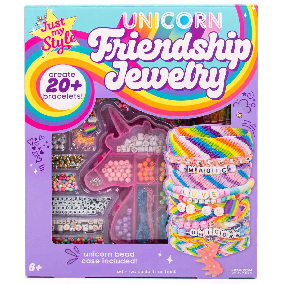 Unicorn Friendship Bracelet Making Kit C414484