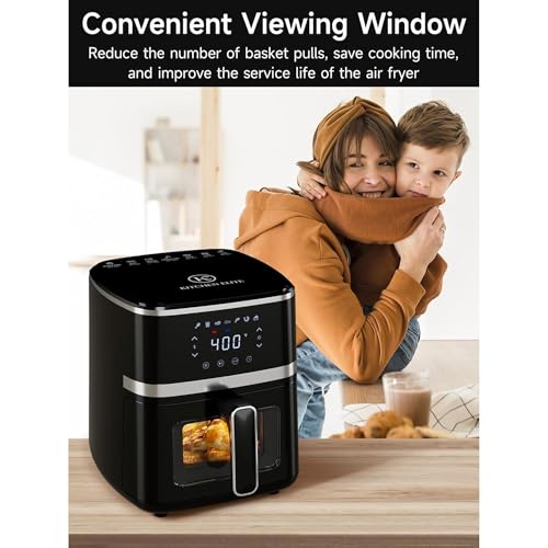 5.28 Quart Stainless Steel Digital Air Fryer Oven P880