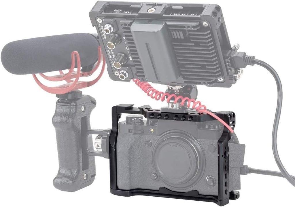 Camera Cage with Arca Swiss QR Plate and NATO Rail A135