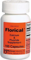 Calcium And Fluoride Supplements 100 Capsules 3 Pack Y575648