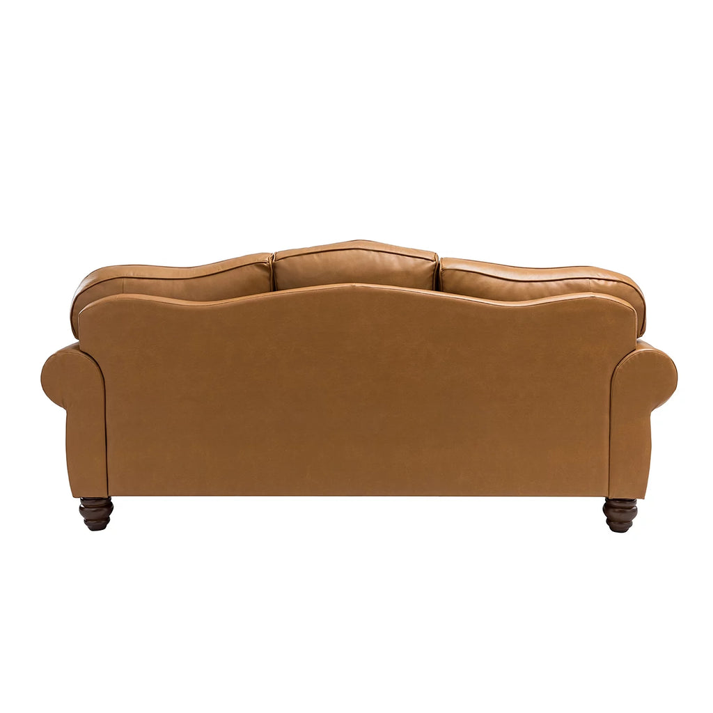 Transitional Sofa with Removable Cushions and Nailhead Trim F73594