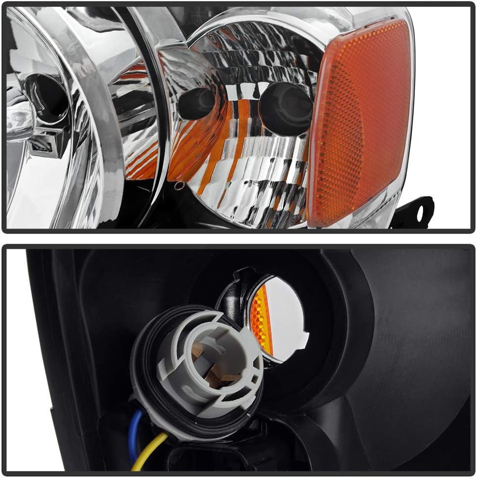 Ford Escape Headlights Headlamps Assembly Pair Set Left+Right S834