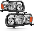 Ford Escape Headlights Headlamps Assembly Pair Set Left+Right S834