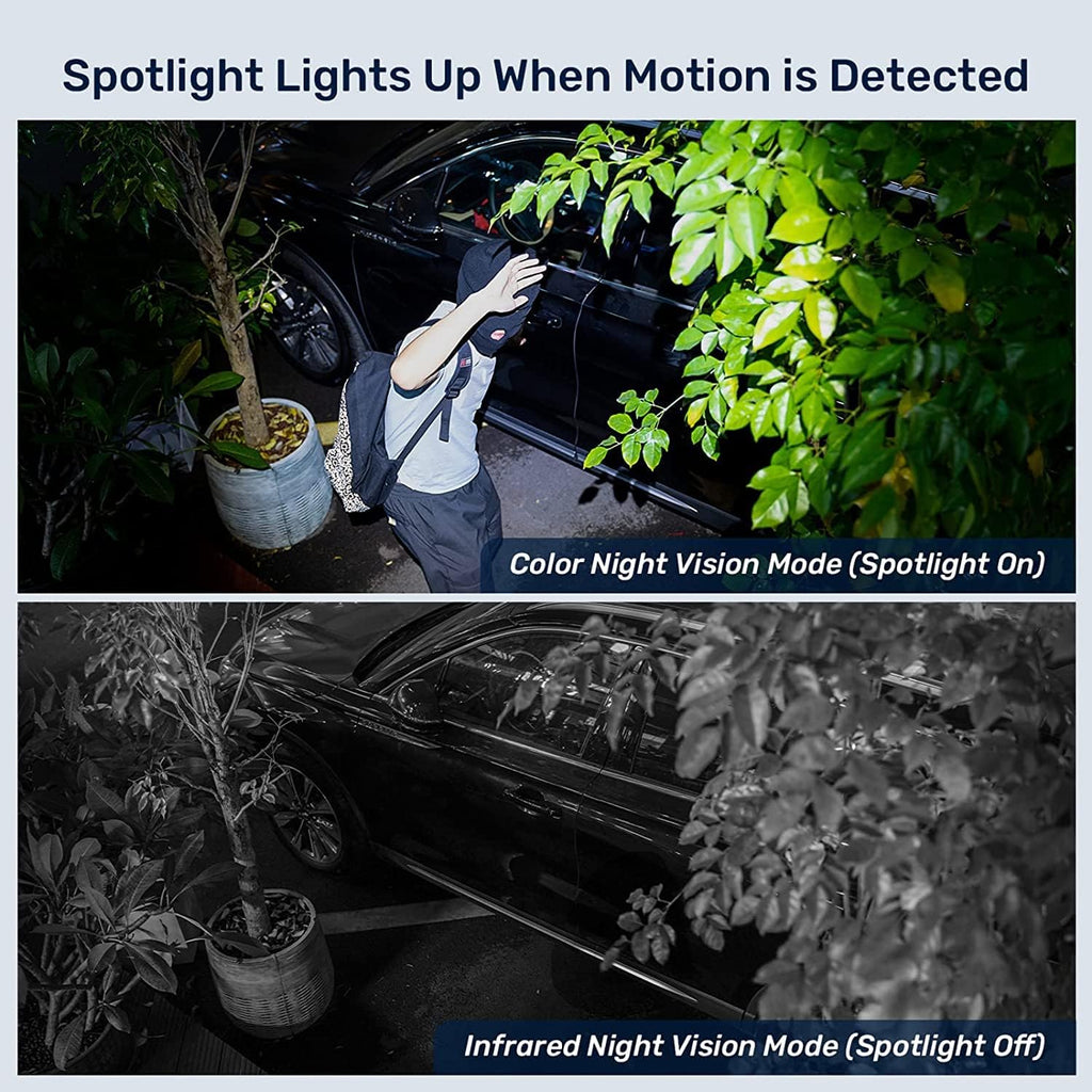 1080P HD Full Color Night Vision Wireless WiFi Security Camera S5339