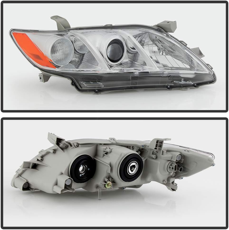 Toyota Camry Chrome Housing Projector Headlights Assembly Driver & Passenger Side A46226