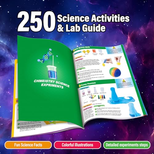 Science Kits for Kids, Erupting Volcano, Chemistry Set, Space Project Q844