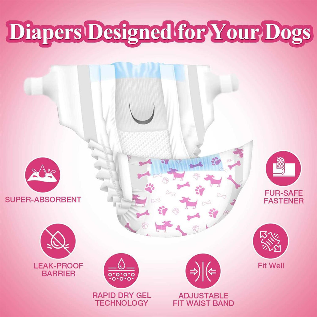 Disposable Female Dog Diapers Super Absorbent I250286