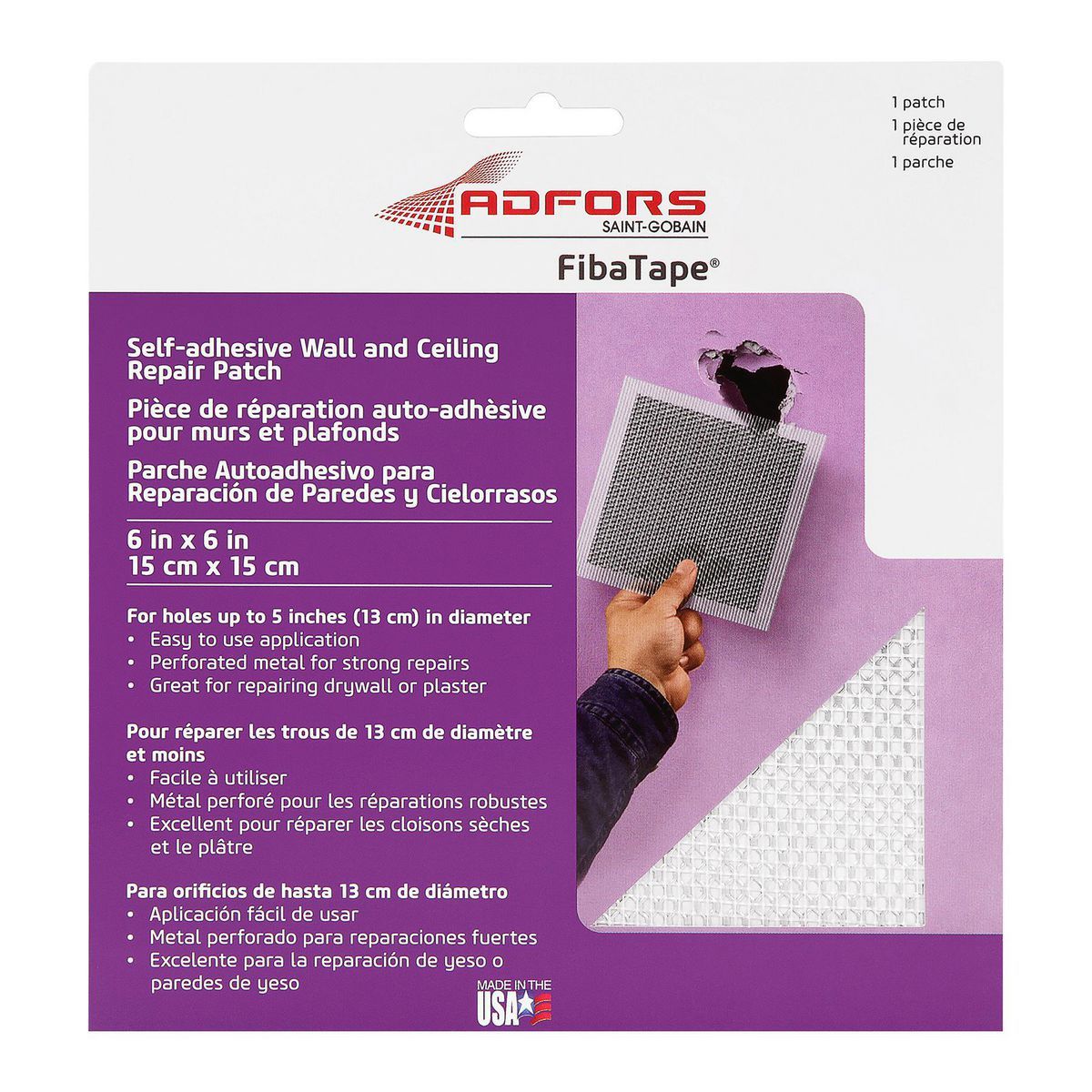 Wall and Ceiling Repair Patch M685
