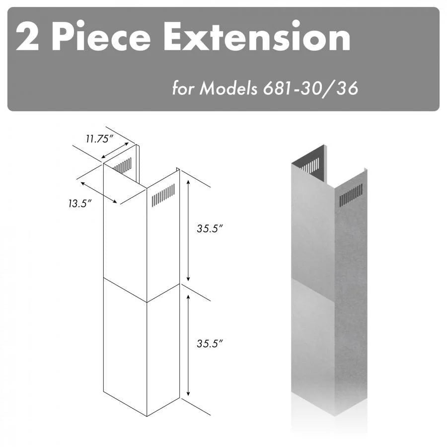 71 in. Chimney Extension A753807
