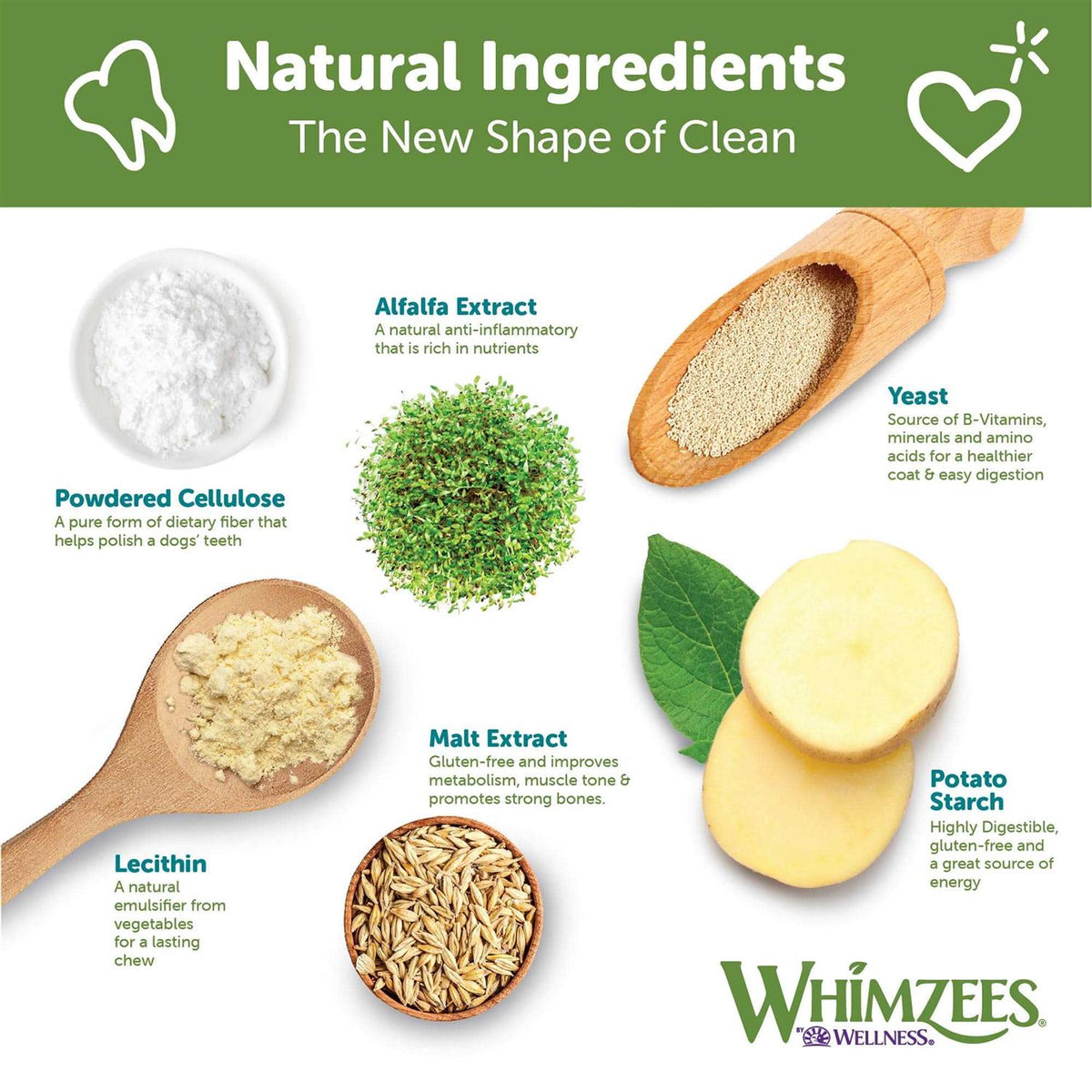 Natural Dental Dog Treats K916