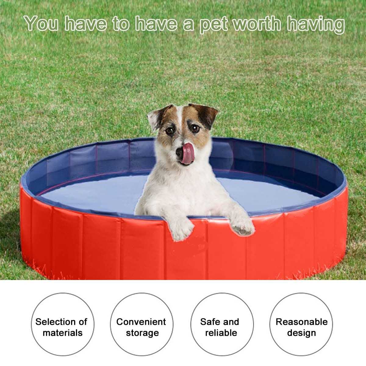 PVC Dog Pool 24 x 8 Inch G151284