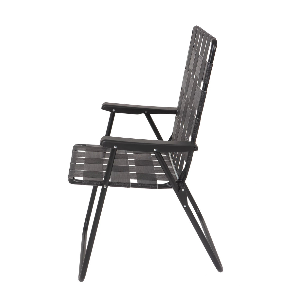 Multicolor 2 Pack High Back Steel Frame Web Strap Chair L7114