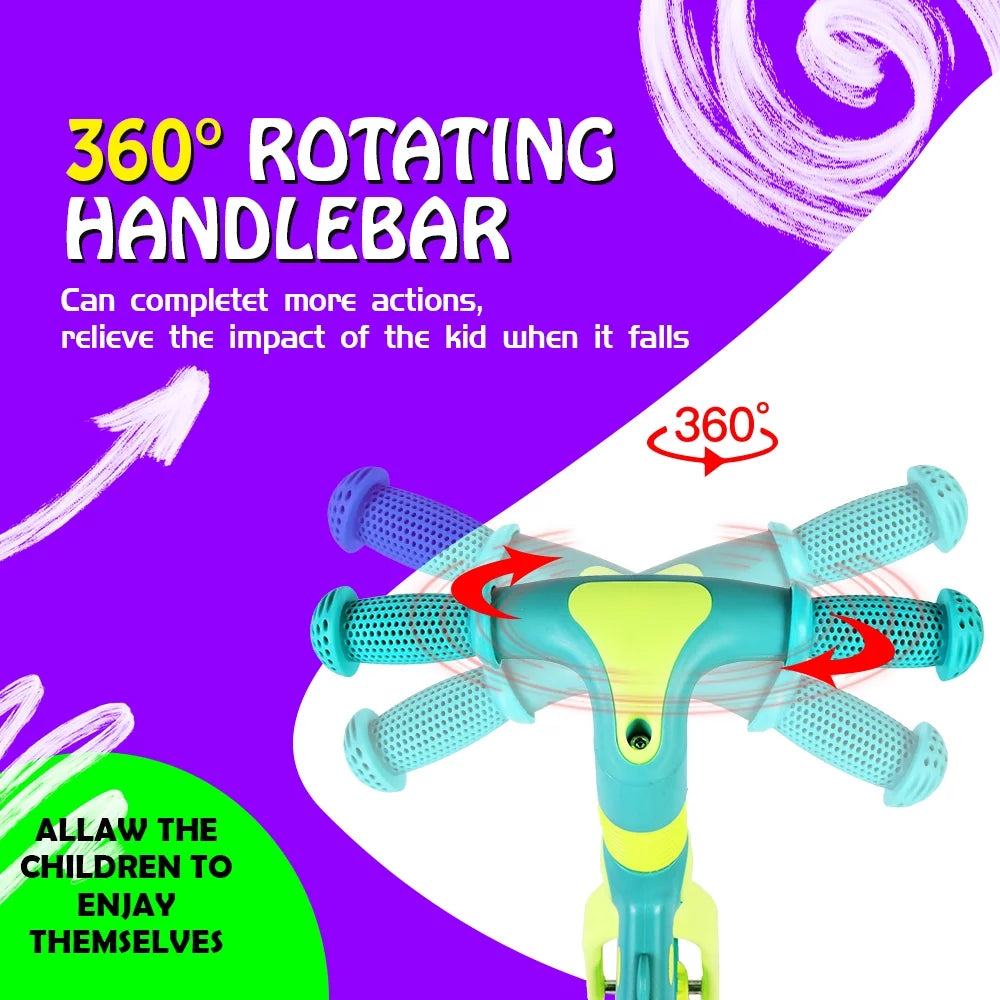 Blue No Pedal Kids Balance Bike C8207