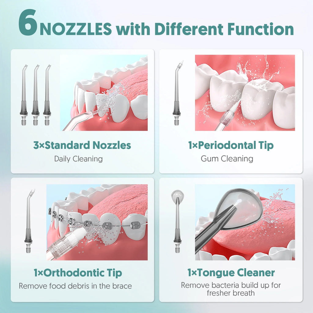 Cordless Oral Irrigator with 300mL Tank X2605