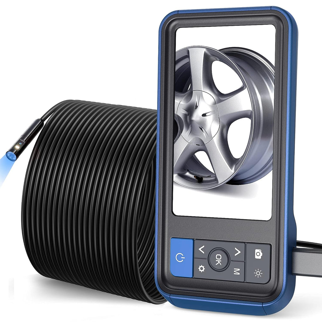 Dual Lens Borescope Inspection Camera with Light, HD Waterproof 1080p A688
