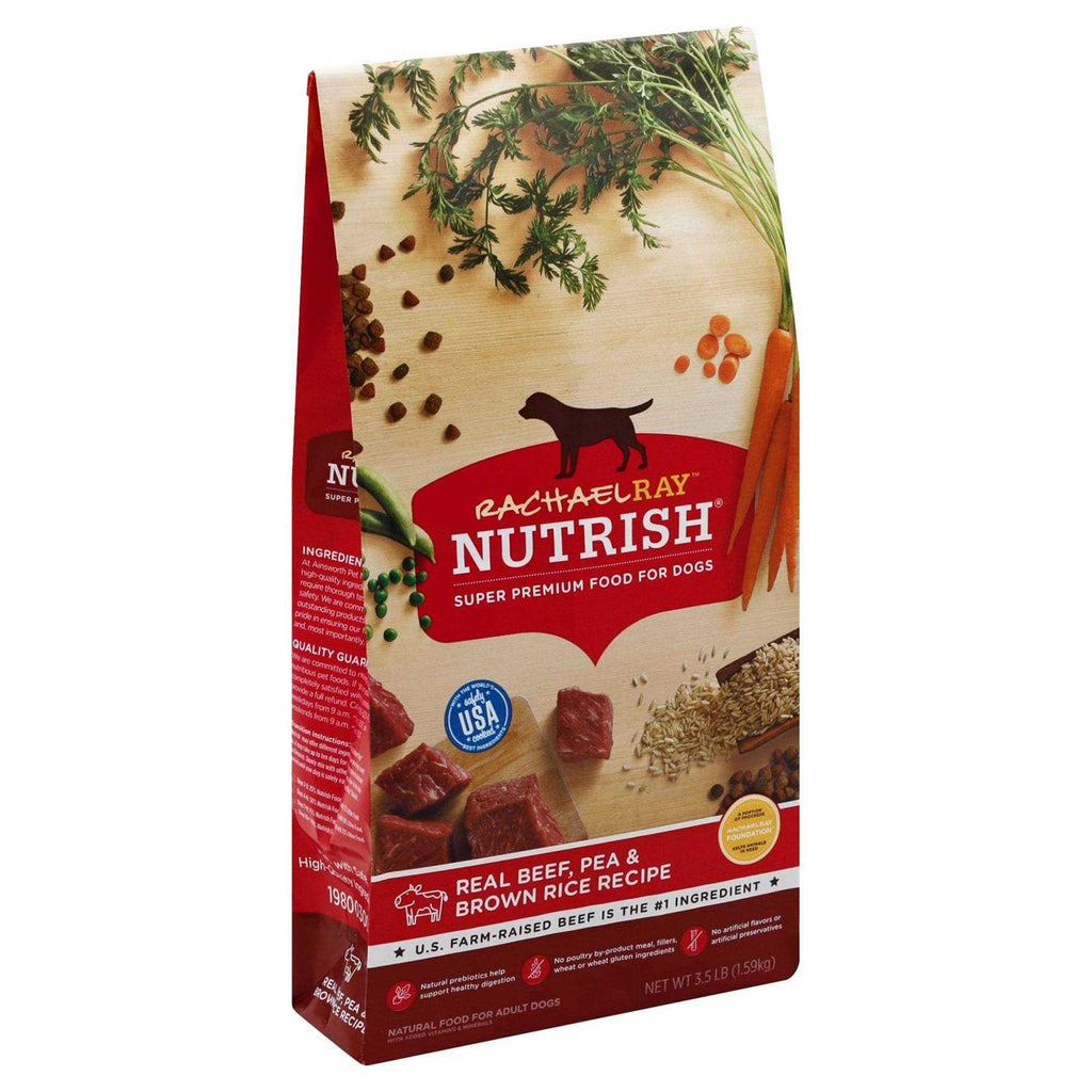 Real Beef Pea Brown Rice Recipe Dry Dog Food J33192