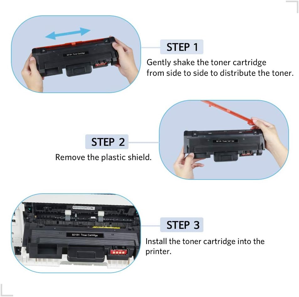 Compatible Toner Cartridge Replacement, Black, 2-Pack L586