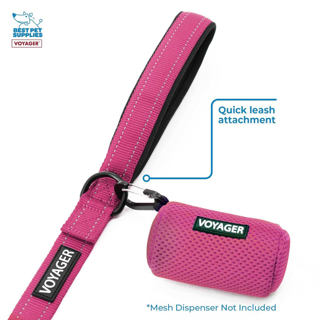 Reflective Dog Leash with Neoprene Handle, 5ft T128