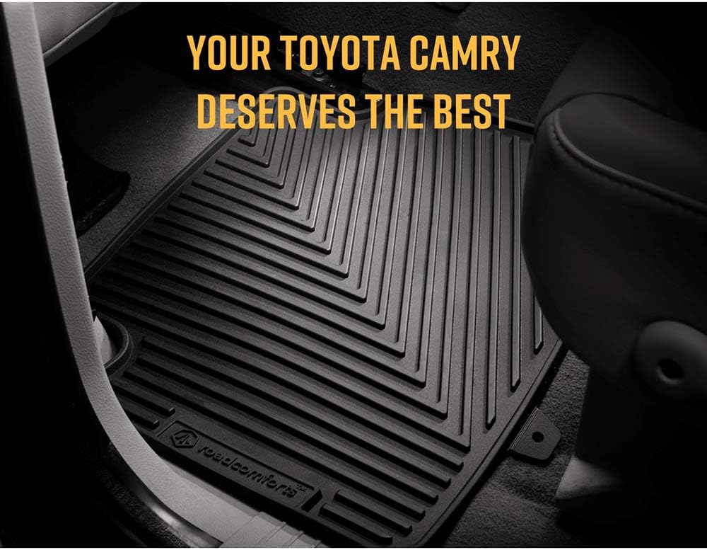 Custom Fit All Weather Floor Mats 4pcs Black K1722