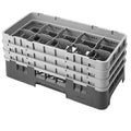 Half Size Glass Rack 10 Compartments Soft Gray L61779